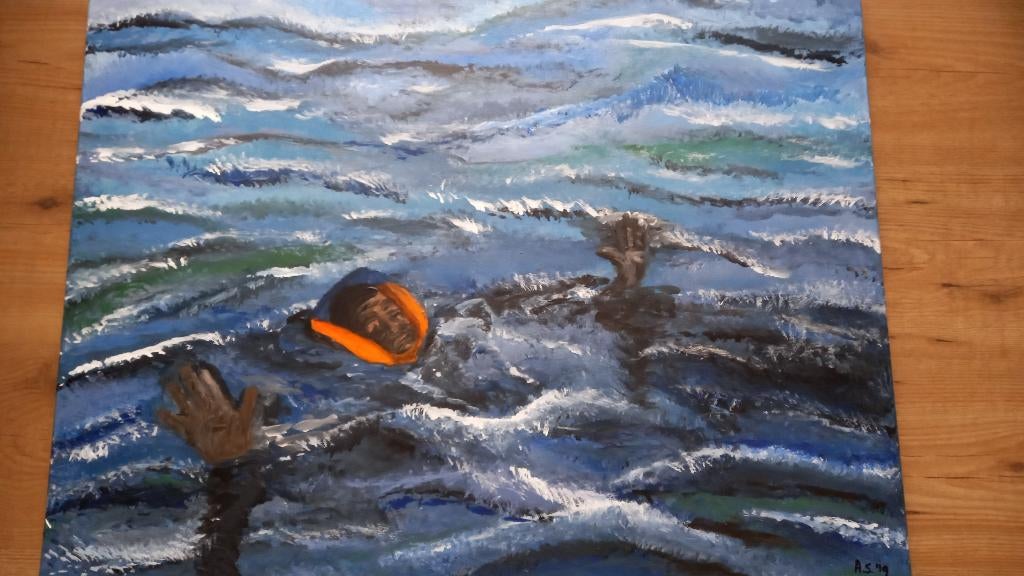 Schilderij - Origineel en unicum, Antiek en Kunst, Ophalen
