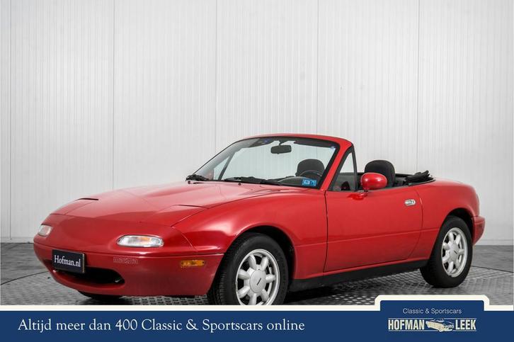Mazda MX-5 Miata 1.6i-16V Uniek, 61000 miles. (bj 1992), Auto's, Mazda, Bedrijf, Te koop, MX-5, Centrale vergrendeling, Elektrische ramen