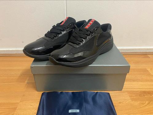Prada Cups Black, Kleding | Heren, Schoenen, Zo goed als nieuw, Zwart, Ophalen of Verzenden