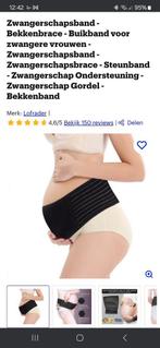 Zwangerschapsband - bekkenband - buikband - brace, Kleding | Dames, Positiekleding, Ophalen of Verzenden, Zo goed als nieuw, Zwart