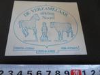 sticker De Verzamelaar afdeling Noord Groningen Drenthe Frie, Ophalen, Zo goed als nieuw, Bedrijf of Vereniging