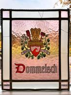 Glas in lood raampje Dommelsch, Verzamelen, Biermerken, Ophalen of Verzenden, Glas of Glazen, Dommelsch