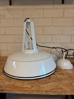 2x Steinhauer Industriële Lamp Wit Metaal, Ophalen, Zo goed als nieuw, Metaal, 50 tot 75 cm