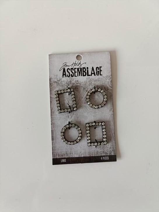 4x Crystal Frames Tim Holtz Assemblage, Hobby en Vrije tijd, Scrapbooking, Nieuw, Ophalen of Verzenden