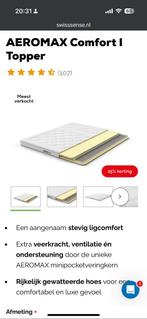 Aeromax topper comfort I 210x200, Huis en Inrichting, Slaapkamer | Matrassen en Bedbodems, Ophalen, 210 cm, Tweepersoons, Zo goed als nieuw