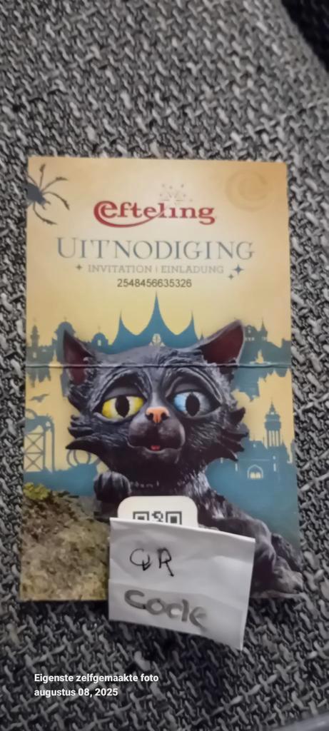1 Efteling toegangsbewijs, Tickets en Kaartjes, Recreatie | Pretparken en Attractieparken, Eén persoon