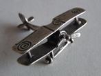Miniatuur zilver EB8 vliegtuig zilveren miniaturen, Zilver, Verzenden