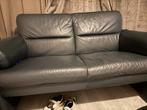 Blauwe 2-zits bank, Huis en Inrichting, Banken | Bankstellen, Ophalen, Gebruikt, 150 tot 200 cm, Tweepersoons