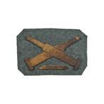 Wo2 Nederlands embleem scherpschutter zware mitrailleur, 2288CL, Info@dbmmilitaria.nl, Ophalen of Verzenden, DBM militaria