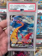 Pokémon PSA 10 Certiskorch Vmax #TG15 Lost Origin, Ophalen of Verzenden, Zo goed als nieuw, Losse kaart, Foil