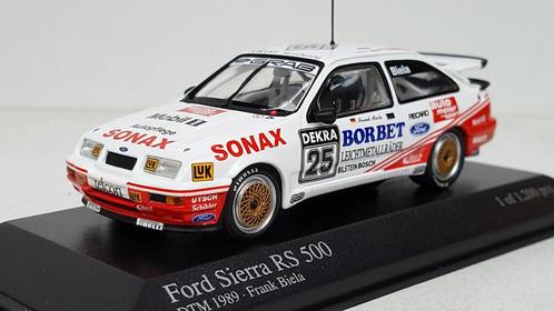 Minichamps Ford Sierra RS500 DTM 1989 Team Grab Frank Biela, Hobby en Vrije tijd, Modelauto's | 1:43, Nieuw, Auto, MiniChamps