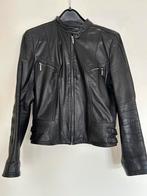 Zwart leren jack Arma, Ophalen of Verzenden, Zo goed als nieuw, Maat 38/40 (M), Zwart