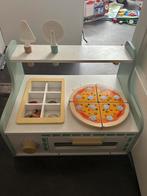 Pizza oven, Kinderen en Baby's, Speelgoed | Houten speelgoed, Ophalen, Zo goed als nieuw