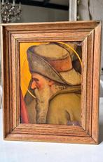 Oud schilderij , naar Rogier vd Weyden, olieverf op koper, Antiek en Kunst, Verzenden
