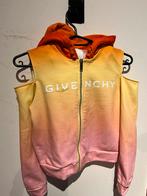 GIVENCHY vest capuchon open schouders 140 origineel ZGAN, Givenchy, Meisje, Trui of Vest, Ophalen of Verzenden