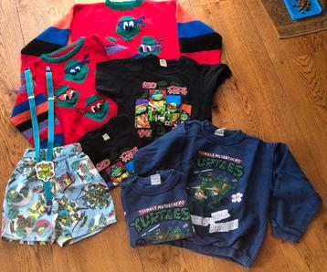 Turtles kinderkleding, deels zelfgemaakt beschikbaar voor biedingen