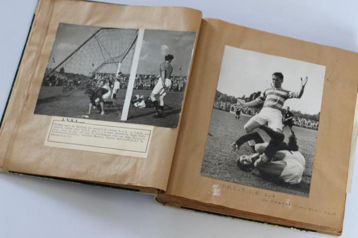 Voetbal persfoto' s competitie 1945 - 1952 uniek, Verzamelen, Sportartikelen en Voetbal, Gebruikt, Boek of Tijdschrift, Overige binnenlandse clubs