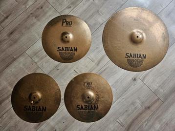 Sabian cymbal set