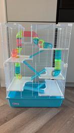 Hamsterkooi groot, Dieren en Toebehoren, Knaagdieren en Konijnen | Hokken en Kooien, Kooi, Minder dan 75 cm, Zo goed als nieuw