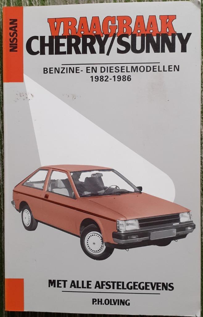 Vraagbaak ‘Nissan Cherry/Sunny–Benzine- en diesel 1982-1986’, Auto diversen, Handleidingen en Instructieboekjes, Ophalen of Verzenden