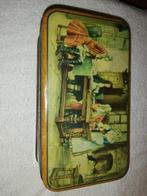 Vintage Blikken Doos met Tafereel, Ophalen of Verzenden