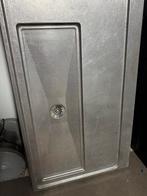Lekblad | rvs blad | 150x55x4,5 cm, Huis en Inrichting, Ophalen, Gebruikt, 100 tot 150 cm, Minder dan 100 cm