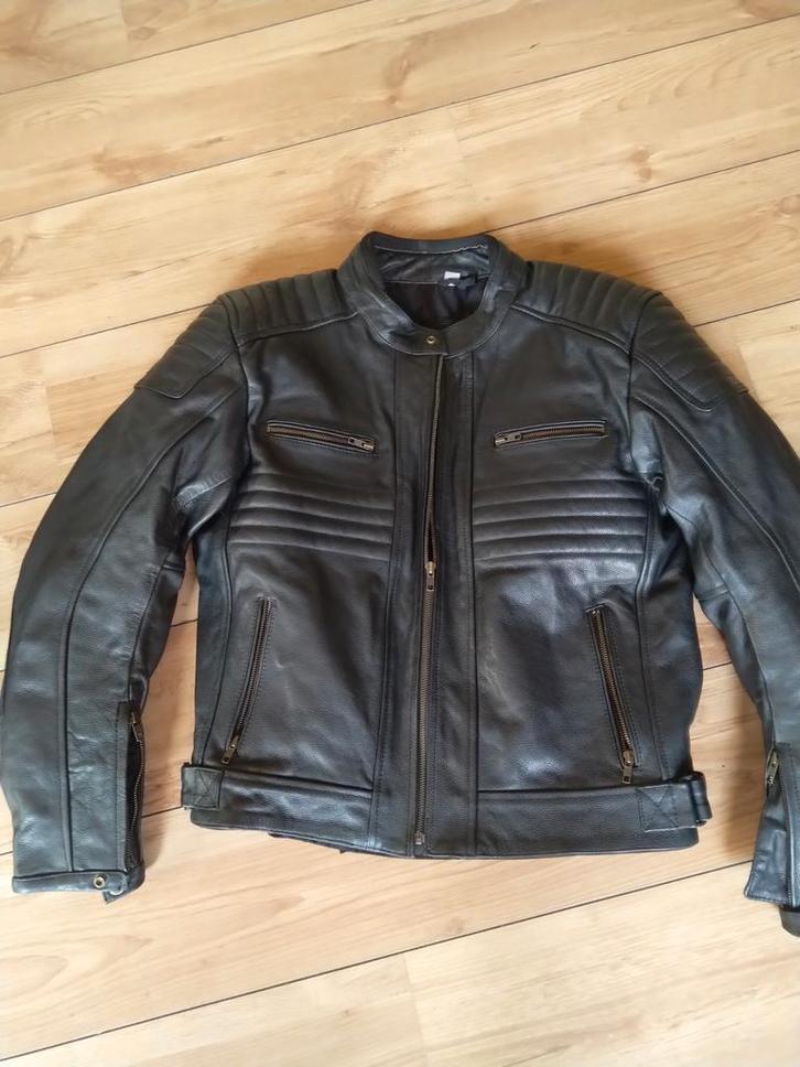 Lederen motorjas NIEUW XL. leren jack xl, Motoren, Kleding | Motorkleding, Jas | leer, Ophalen of Verzenden