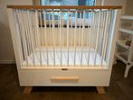 Bopita Box Lisa met lade wit naturel - verstelbare bodem., Kinderen en Baby's, Ophalen, Gebruikt, Ledikant