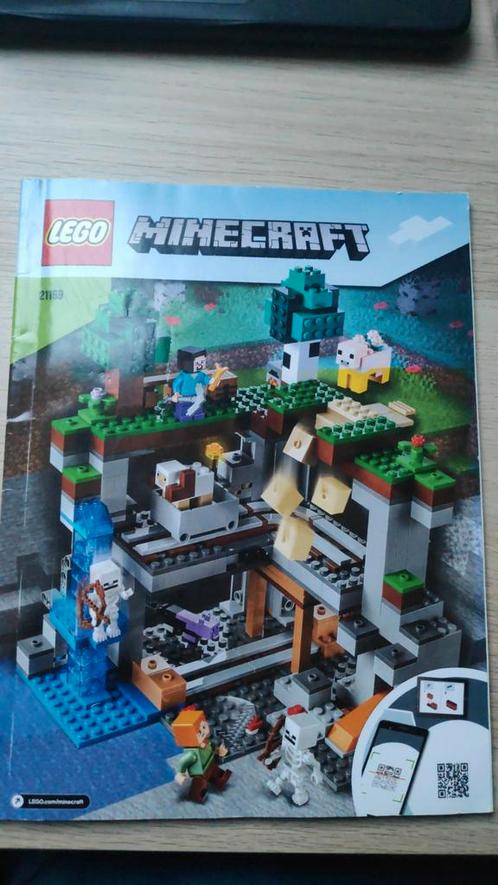 Lego minecraft 21169 het eerste avontuur, Kinderen en Baby's, Speelgoed | Duplo en Lego, Zo goed als nieuw, Lego, Complete set