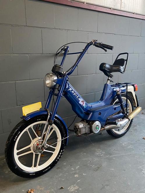 Puch Rider Radical 1991 - Geel kenteken, Fietsen en Brommers, Brommers | Puch, Zo goed als nieuw, Overige modellen, Maximaal 45 km/u