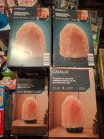 Partij Casalux Zoutkristallampen - Nieuw in doos!, Overige materialen, Nieuw, Ophalen of Verzenden, Minder dan 100 cm