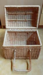 Antiek reismandje riet, Verzamelen, Retro, Ophalen, Overige typen