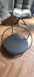 Ronde salon tafel, Huis en Inrichting, Tafels | Salontafels, 50 tot 100 cm, Rond, Minder dan 50 cm, 50 tot 100 cm