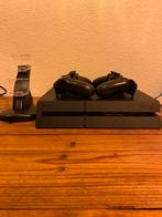 Playstation 4 met 2 controllers, Ophalen, Zo goed als nieuw, Met 2 controllers, Original