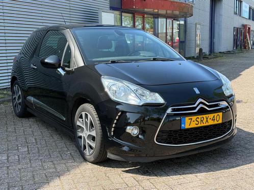 Citroën DS3 1.2 VTI 2013 Zwart clima dealer onderhouden, Auto's, Citroën, Bedrijf, DS3, Airconditioning, Climate control, Cruise Control