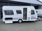 Dethleffs Summer Edition 430 DB Bed + Rondzit Mover BJ 2014, Caravans en Kamperen, Bedrijf, Treinzit, Schokbreker, Vast bed