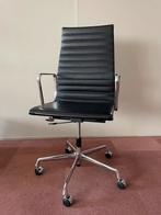 Vitra EA-119 leer, Ophalen of Verzenden, Zo goed als nieuw, Zwart