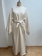 NIEUW Shoeby maxi jurk ceintuur gebroken wit M/L sweaterjurk, Verzenden, Wit, Nieuw, Shoeby