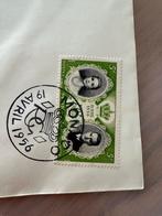 Monaco Brief 1956 - Grace Kelly & Rainier III, Postzegels en Munten, Ophalen of Verzenden, Brief