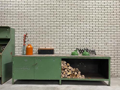 Industriële werkbank, Antiek en Kunst, Curiosa en Brocante, Ophalen