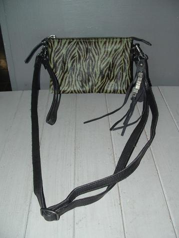 Legend Como Zebra schoudertas clutch vachtje beschikbaar voor biedingen