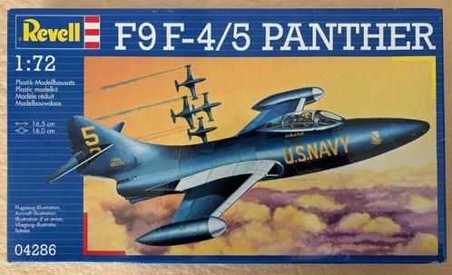 Revell F9F-4/5 Panther Jet. Schaal 1:72. ZGAN, Hobby en Vrije tijd, Modelbouw | Vliegtuigen en Helikopters, Zo goed als nieuw