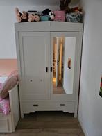 Prachtige brocante kledingkast, Huis en Inrichting, Ophalen, Gebruikt, 100 tot 150 cm, 150 tot 200 cm
