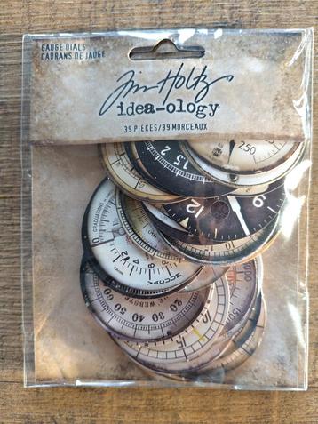 Tim Holtz Idea-ology Gauge Dials (#TH94225) beschikbaar voor biedingen