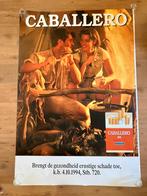 Caballero reclame abri vintage poster retro, Verzamelen, Posters, Rechthoekig Staand, Deurposter of groter, Nieuw, Ophalen of Verzenden