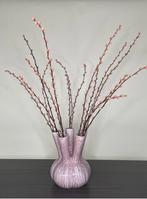 10x roze keramiek Aglio tulpenvaas, Huis en Inrichting, Woonaccessoires | Vazen, Ophalen, Overige kleuren, Aardewerk of Porselein