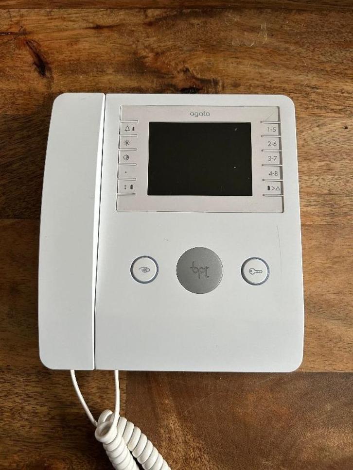 ➡️ BPT Agata VC/B-L Deur Intercom LCD VC/B Deurintercom, Telecommunicatie, Telefooncentrales, Gebruikt, Overige typen, Ophalen of Verzenden