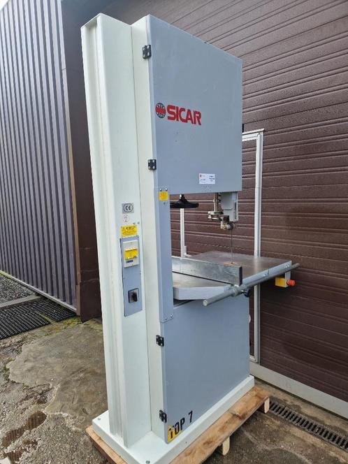 Sicar Top 7 Lintzaag 380 Volt Motor vermogen 4 Kw 5 PK, Doe-het-zelf en Verbouw, Gereedschap | Zaagmachines, Gebruikt, Lintzaag