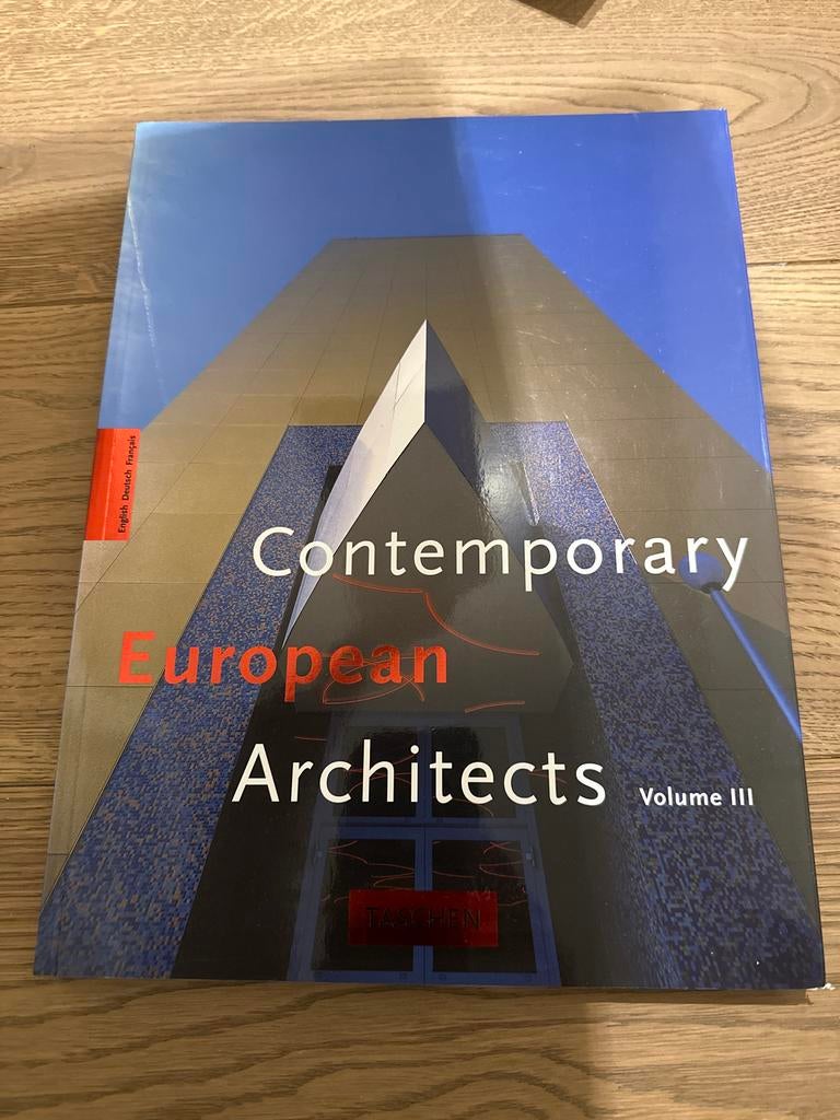 Contemporary European Architects - Volume III, Ophalen of Verzenden, Zo goed als nieuw, Architecten