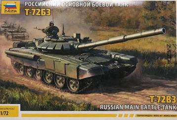Coelianmodels, Zvezda, 5071, T-72B3, 1/72, € 27,- beschikbaar voor biedingen
